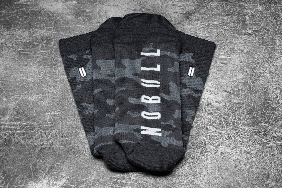 NOBULL Crew Sock (Camo) Charcoal