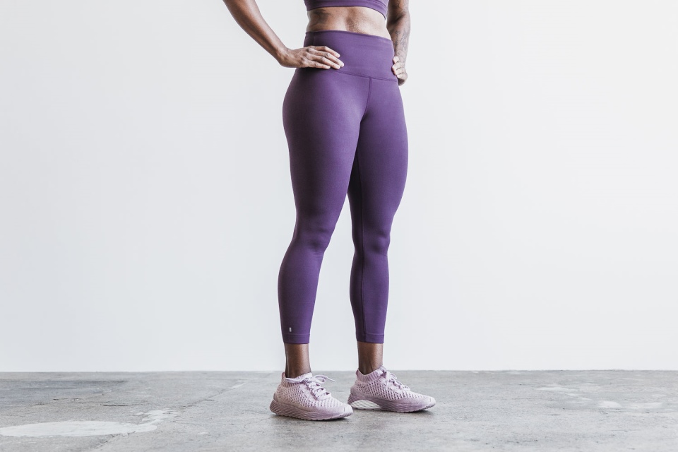 NOBULL High-Rise 7/8 Tight (Matte) Plum