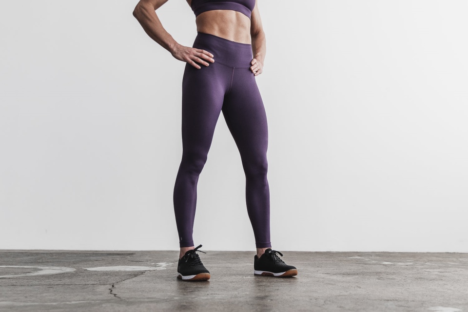 NOBULL High-Rise Tight Plum