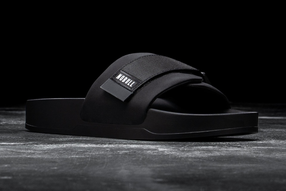 NOBULL Men's Adjustable Slide Black