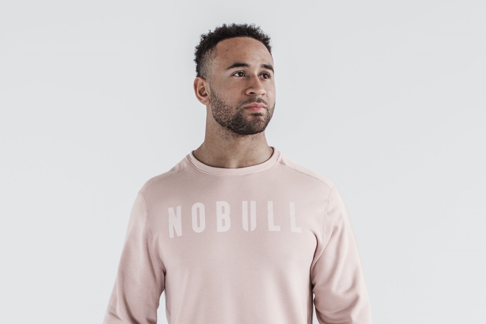 NOBULL Men's Crew Sweatshirt Dusty