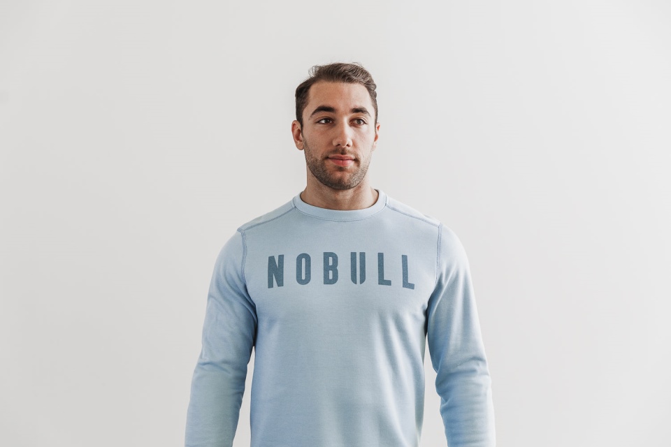 NOBULL Men's Crew Sweatshirt Ice