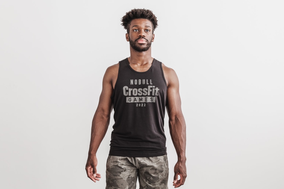 NOBULL Men's Crossfit Games 2022 Tank Black