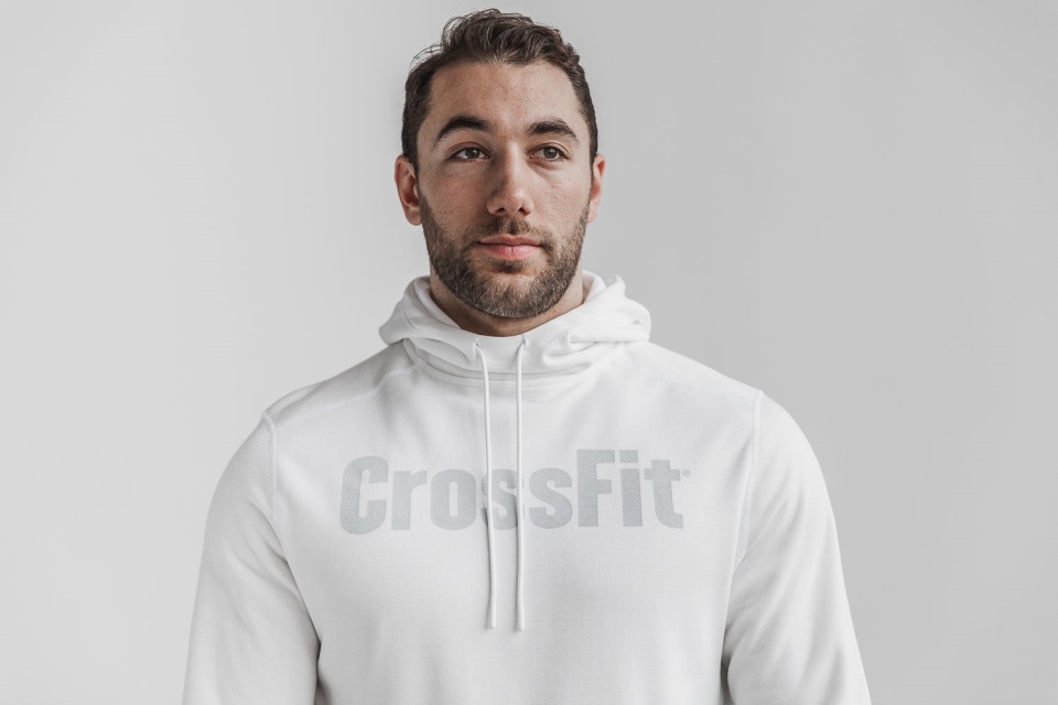 NOBULL Men's Crossfit Hoodie White