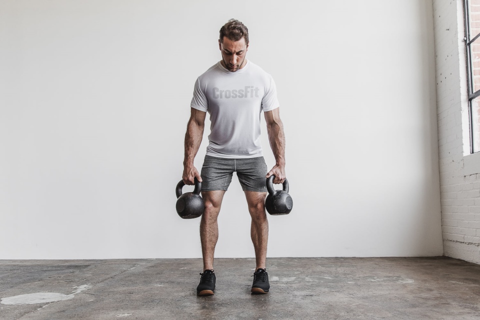 NOBULL Men's Crossfit Tee White