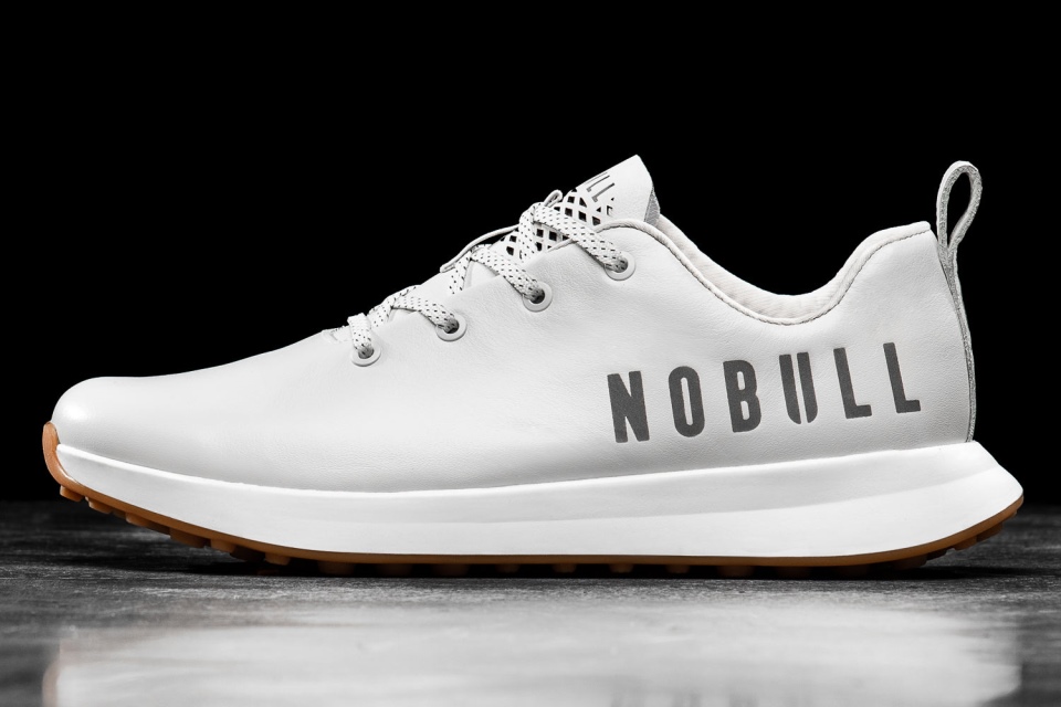 NOBULL Men's Golf Shoe White