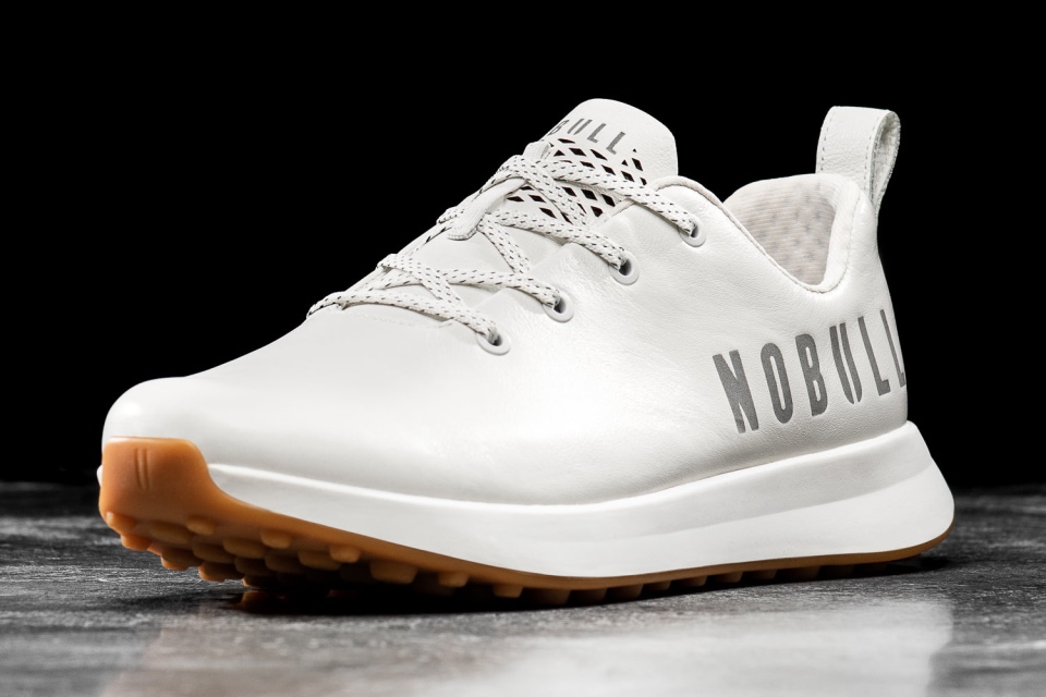 NOBULL Men's Golf Shoe White