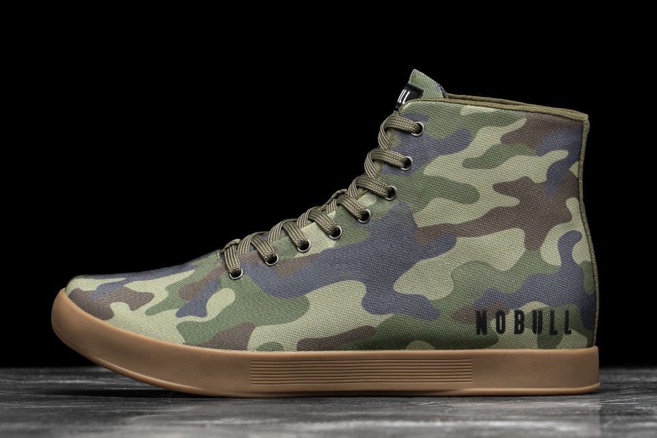 NOBULL Men's High-Top Canvas Trainer Forest