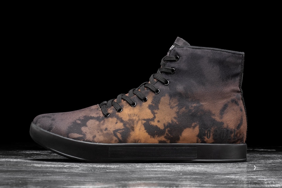 NOBULL Men's High-Top Canvas Trainer Toffee