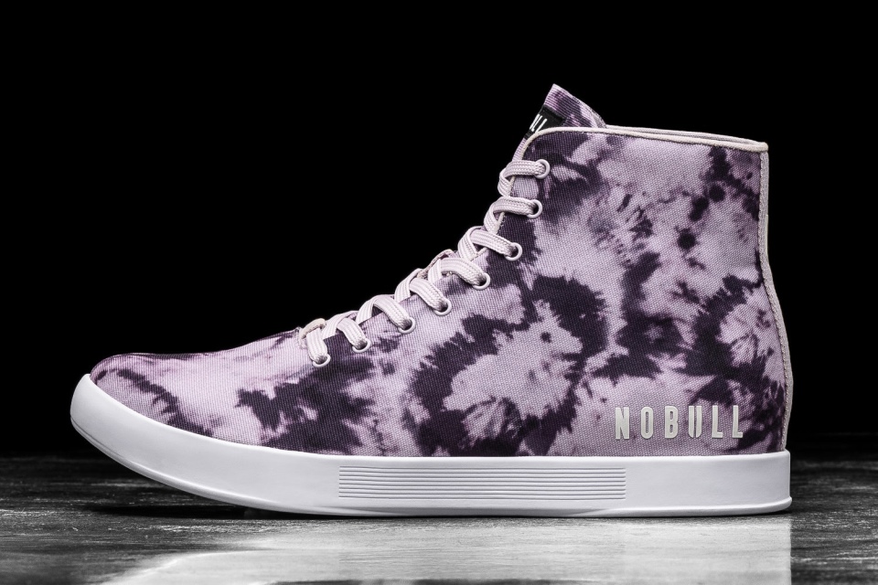 NOBULL Men's High-Top Canvas Trainer Wisteria