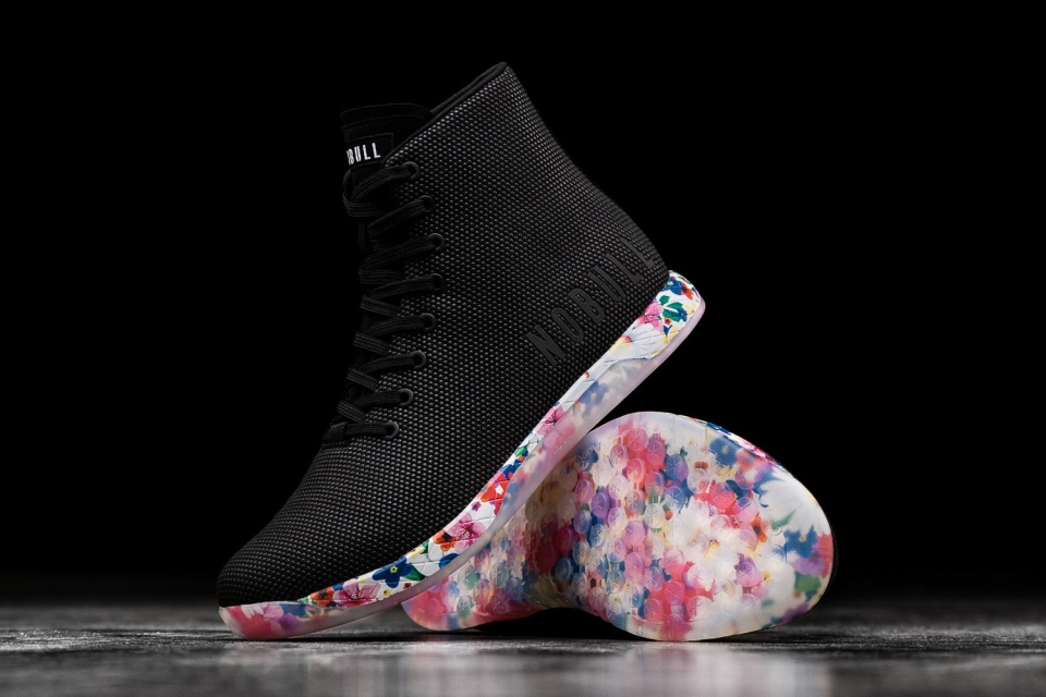 NOBULL Men's High-Top Trainer Black Daisy