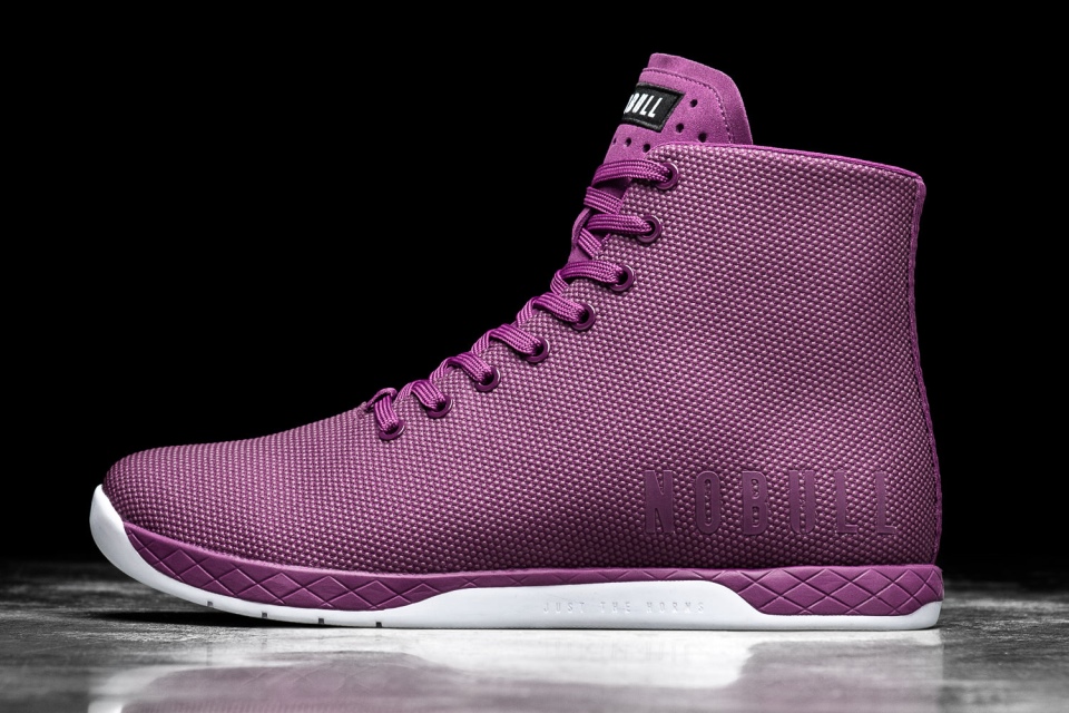 NOBULL Men's High-Top Trainer Deep Purple