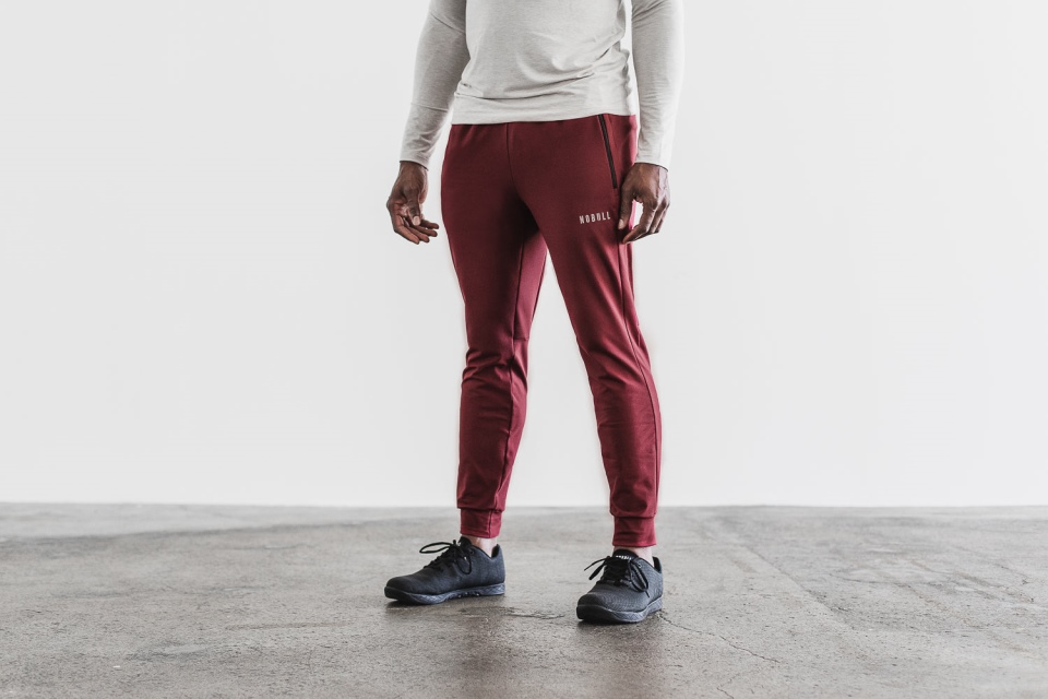 NOBULL Men's Jogger Cabernet