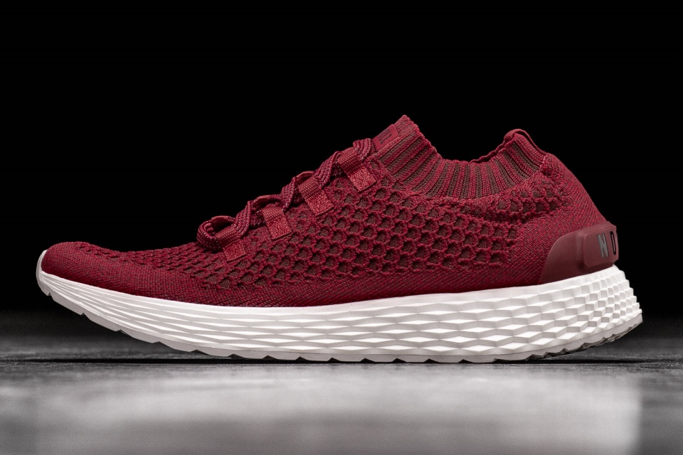 NOBULL Men's Knit Runner Crimson