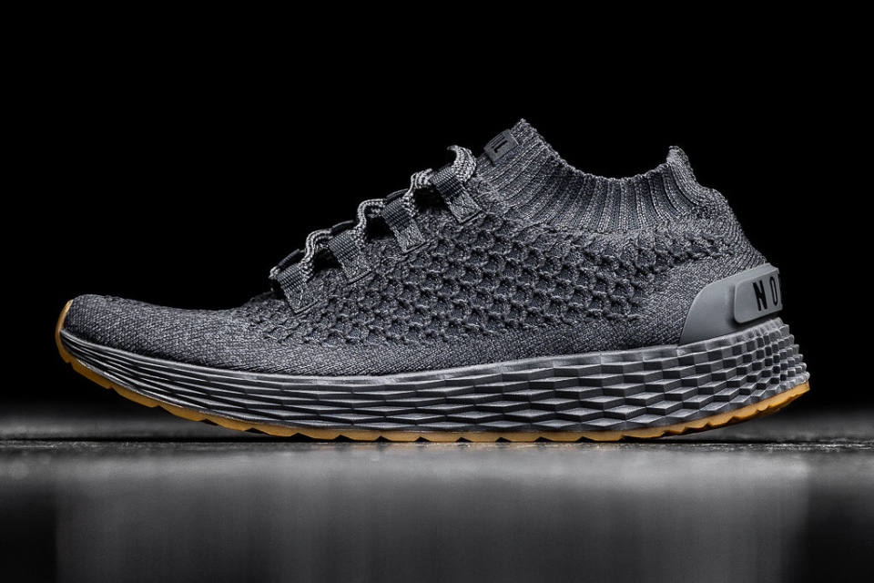 NOBULL Men's Knit Runner Dark Grey