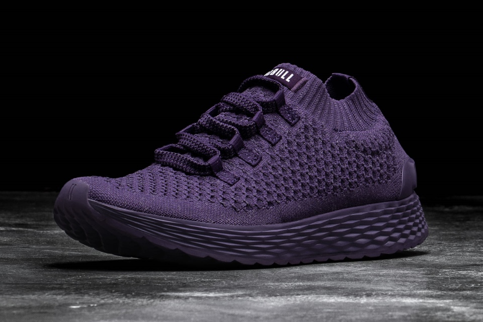 NOBULL Men's Knit Runner Plum