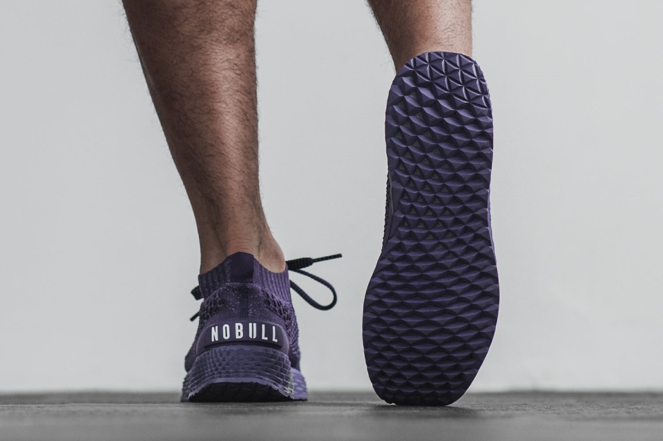 NOBULL Men's Knit Runner Plum