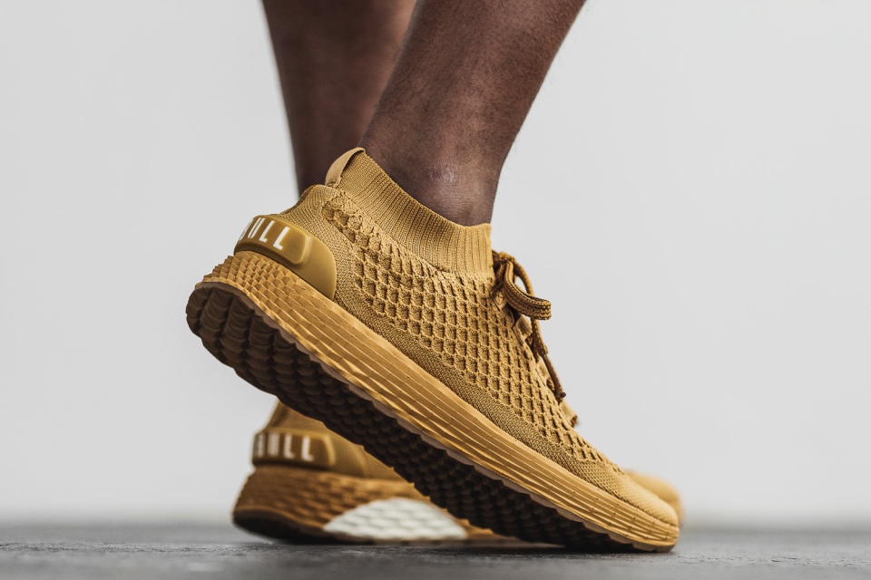 NOBULL Men's Knit Runner Wheat