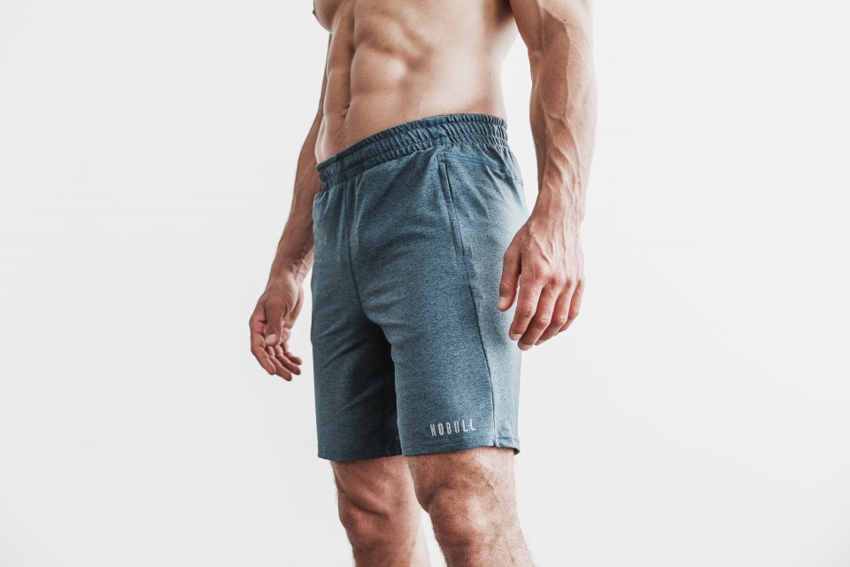 NOBULL Men's Knit Short 8.5" Teal