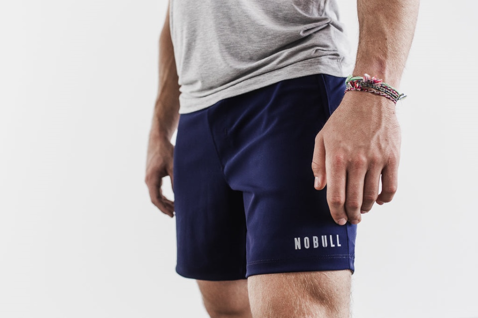 NOBULL Men's Lightweight Short 7" Navy