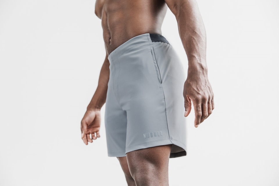 NOBULL Men's Lightweight Short 7" Stone