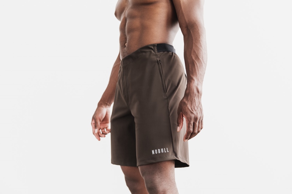 NOBULL Men's Lightweight Short 9" Espresso