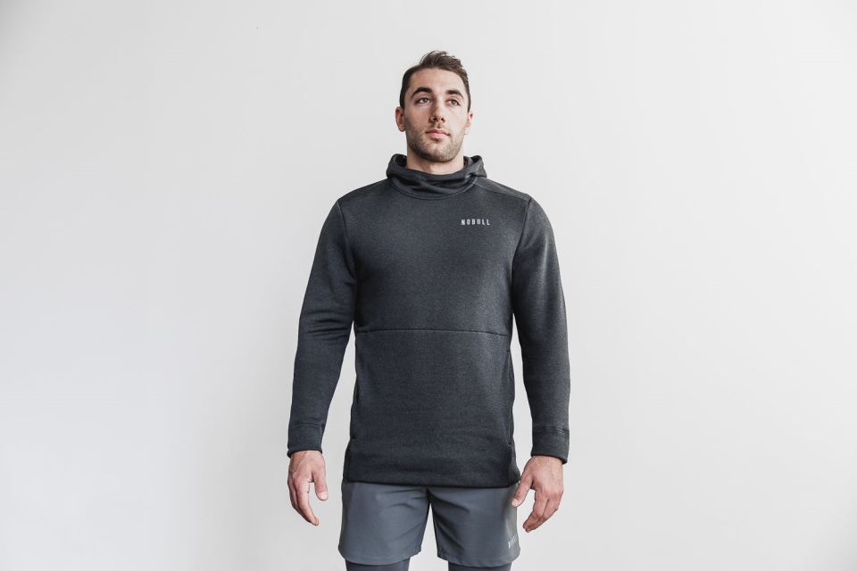 NOBULL Men's Performance Pullover Hoodie Graphite