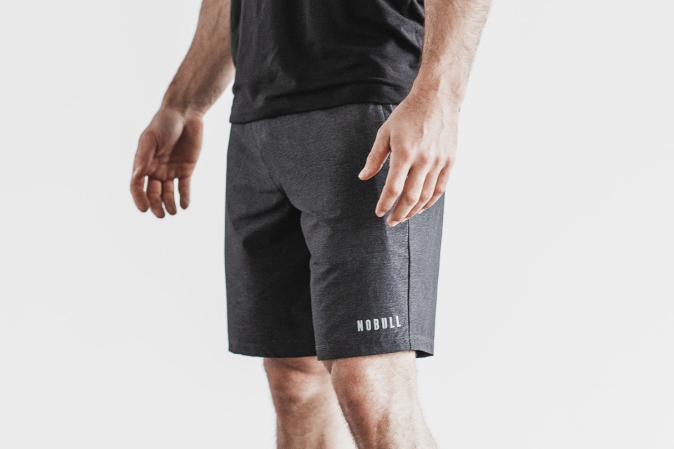 NOBULL Men's Stretch Woven Short 9" Graphite