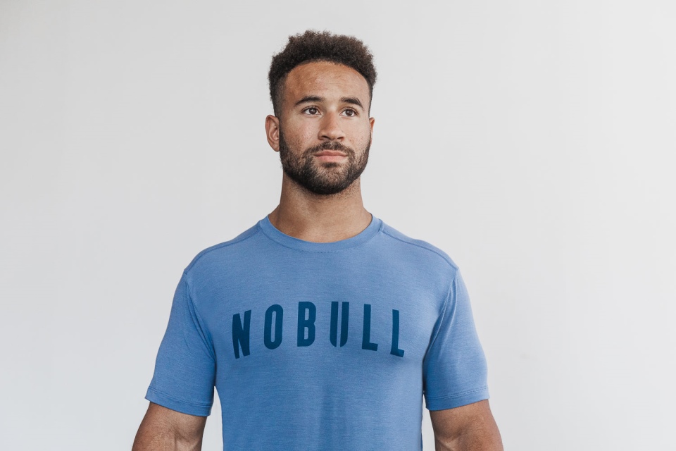 NOBULL Men's Tee (Bright Colors) Coastal