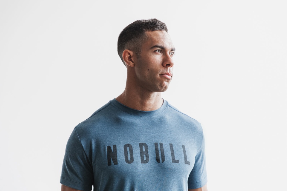 NOBULL Men's Tee (Bright Colors) Deep