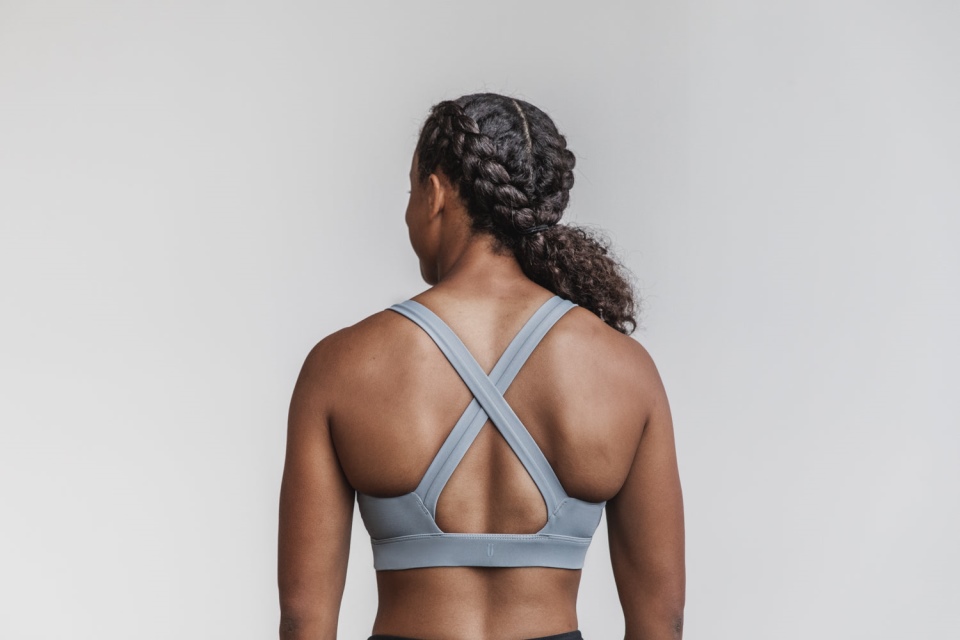 NOBULL Pace Sports Bra Stone