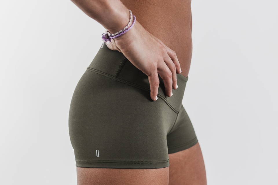 NOBULL Short 2" Army Green