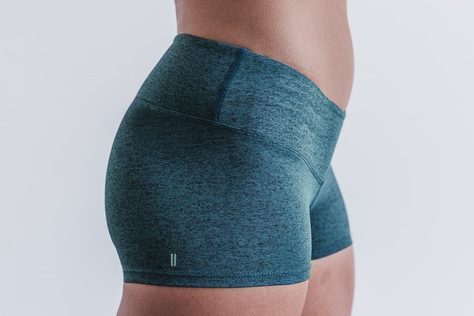 NOBULL Short 2'' (Plush Heather) Teal