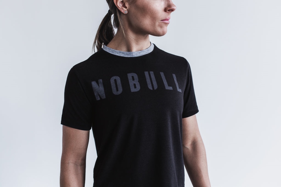 NOBULL Women's Boxy Tee Black