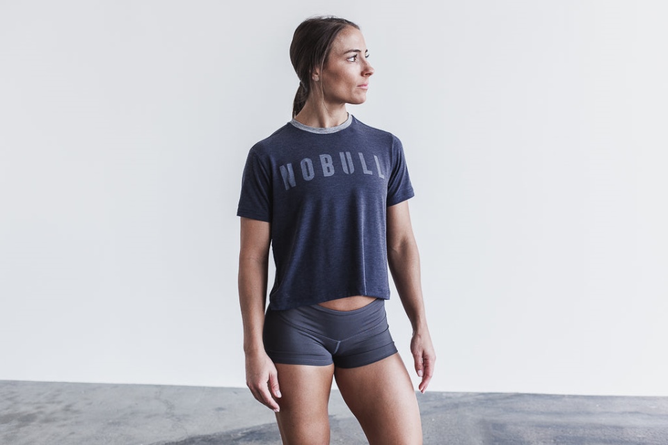 NOBULL Women's Boxy Tee Navy