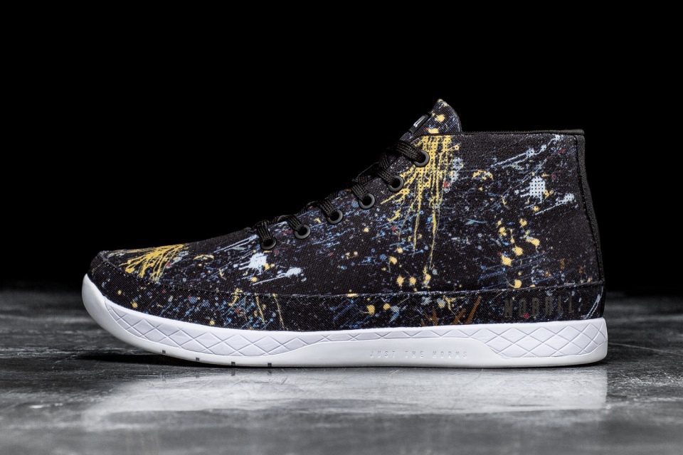 NOBULL Women's Canvas Mid Trainer Splatter