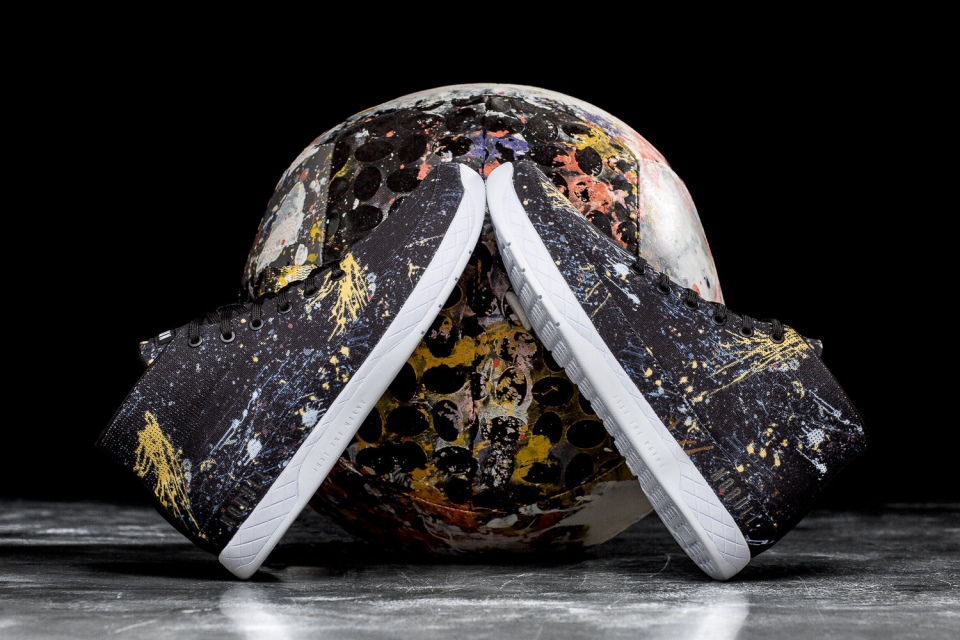 NOBULL Women's Canvas Mid Trainer Splatter