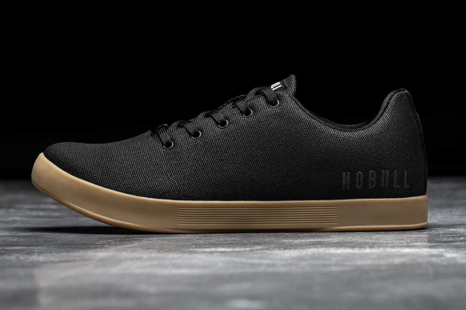 NOBULL Women's Canvas Trainer Black Gum