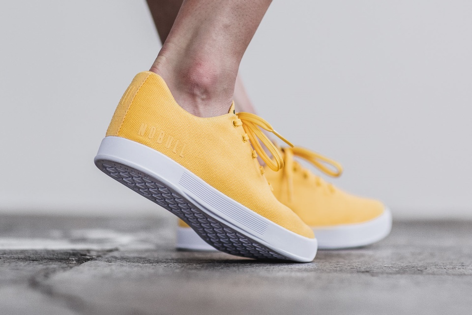NOBULL Women's Canvas Trainer Canary