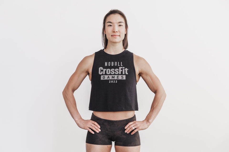 NOBULL Women's Crossfit Games 2022 Muscle Tank Black