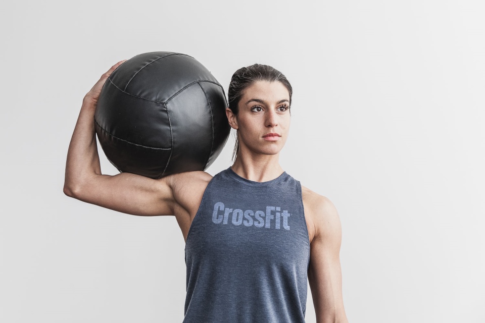 NOBULL Women's Crossfit High-Neck Tank Navy