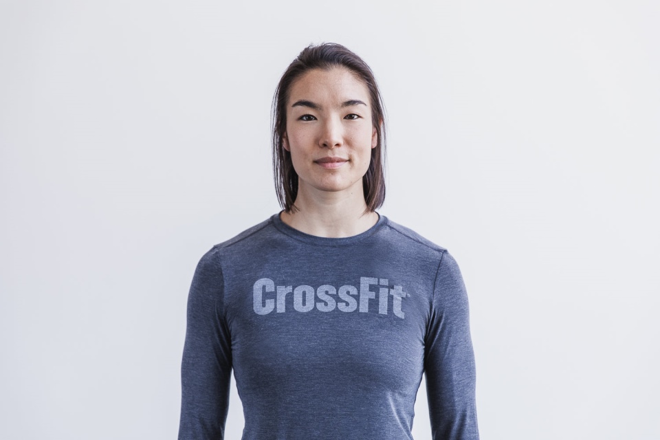 NOBULL Women's Crossfit Long Sleeve Tee Navy