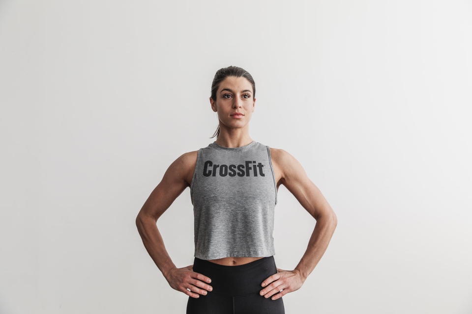 NOBULL Women's Crossfit Muscle Tank Grey