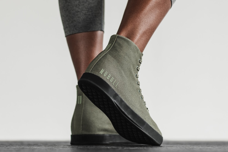 NOBULL Women's High-Top Canvas Trainer Ivy