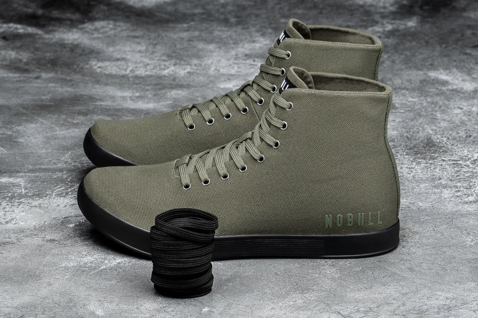NOBULL Women's High-Top Canvas Trainer Ivy