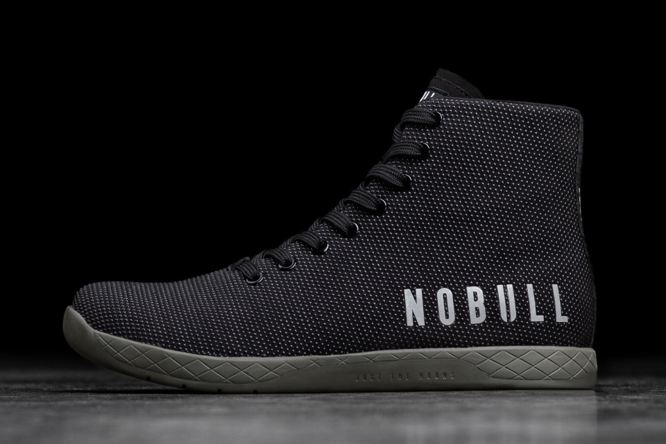 NOBULL Women's High-Top Trainer Black Ivy