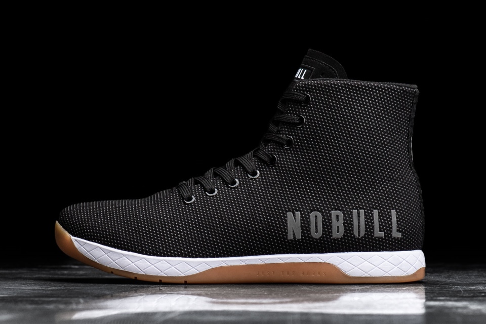 NOBULL Women's High-Top Trainer Black White Gum