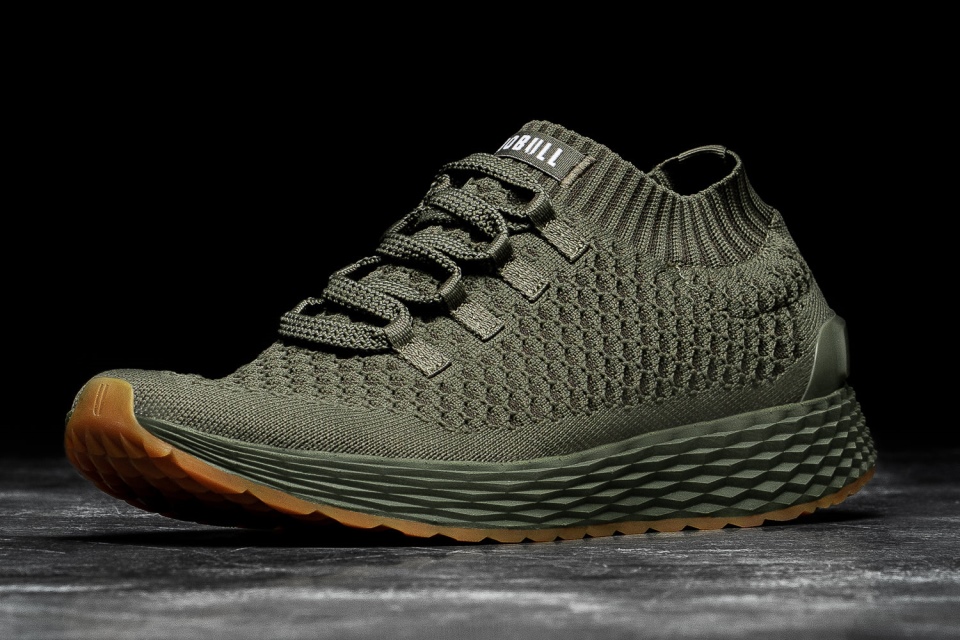 NOBULL Women's Knit Runner Army