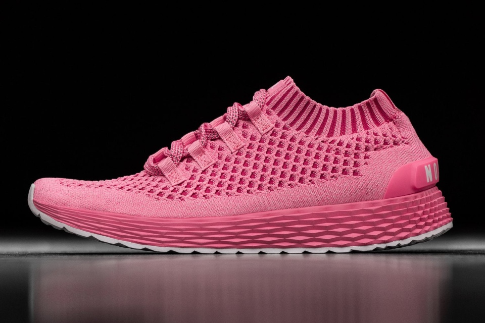 NOBULL Women's Knit Runner Bright Pink