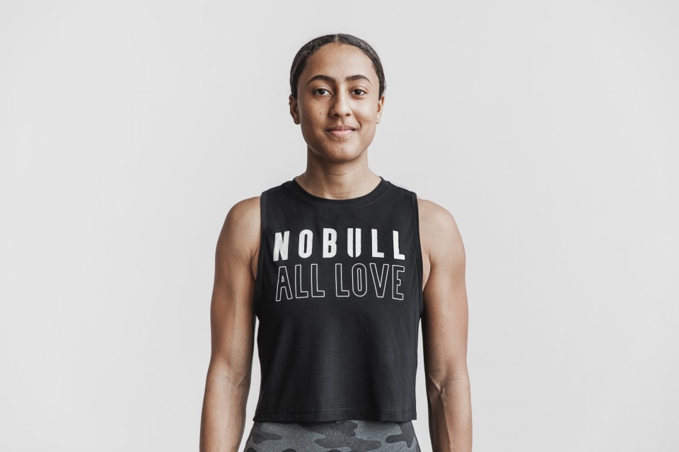 NOBULL Women's Muscle Tank (All Love) Black